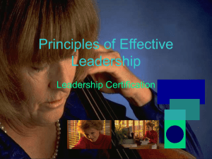 Effective Leadership.Lvl1