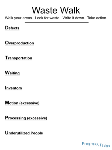 Waste Walk - ProgressivEdge
