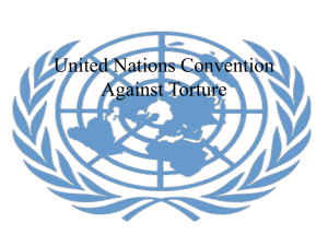 UNCAT presentation - americanforeignpolicy