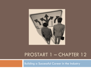 ProStart 1 – Chapter 12 - Utah Education Network