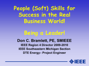 Soft Sklls for the Workplace PPT
