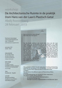 workshop Abdij Roosenberg 28 februari 2015