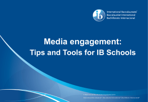 Media engagement