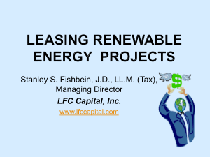 Stanley Fishbein, LFC Capital