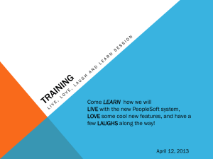 Training - The University of Texas at Tyler