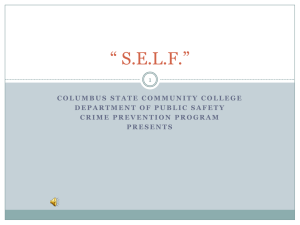 Sexual Assault Prevention - Columbus State Community College
