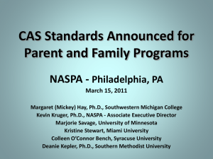 CAS Standards