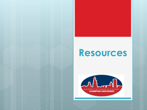 Campus Resources Powerpoint