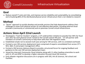 Goal - IT@Cornell