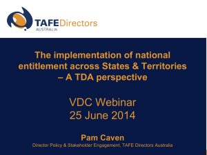 PPT - TAFE Directors Australia