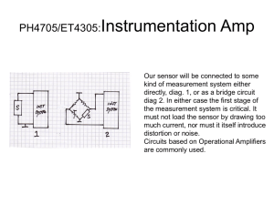 PH4705/ET4305:Instrumentation Amp