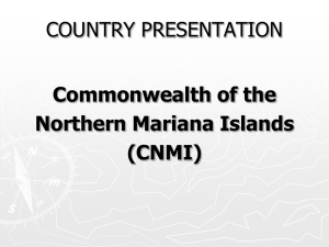 CNMI Health: NCDs, Plans, and Challenges