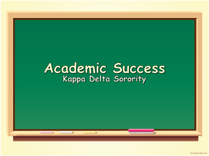 Academic Excellence