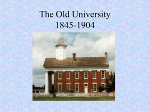 The History of SFASU