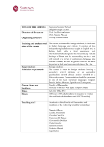Course in English