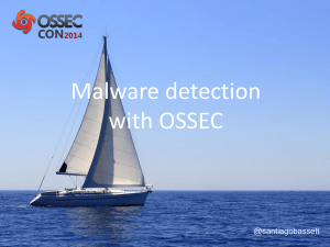 Using Cuckoo Sandbox to Write OSSEC Rootcheck Signatures