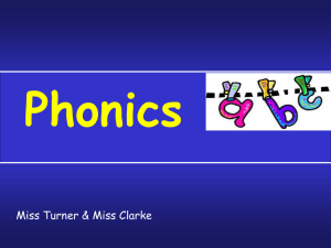 Phonics Instruction: A Guide for Parents & Carers