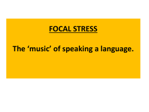 focal stress