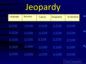 Jeopardy