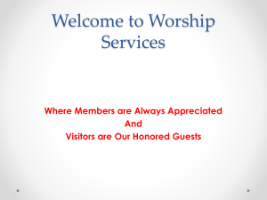 Church Growth - What is the Answer?