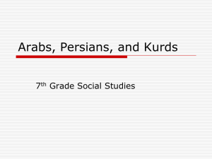 Arabs, Persians, Kurds: Culture & Religion in Southwest Asia