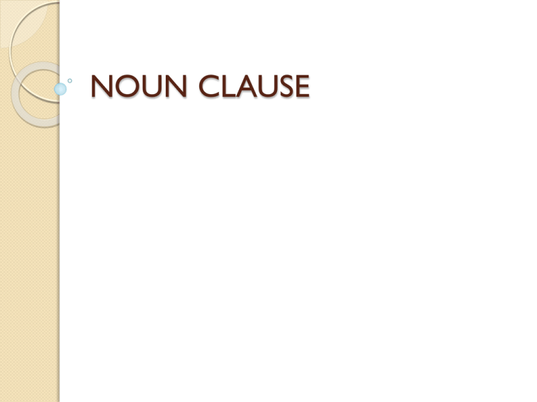 noun-clause