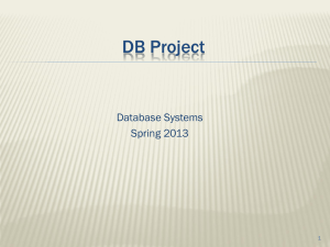 Project Presentation