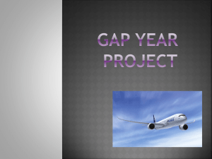 Diapo Gap year proje..
