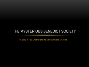 The Mysterious Benedict Society