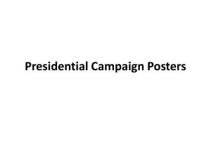 Texas History: Presidential Campaign Poster Project
