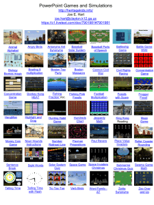 ISTE 2014 PPT Gaming Instructions Industrial