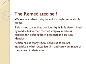 The Remediated self