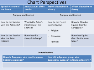 Indigenous Groups Encountered by Europeans Student Notes