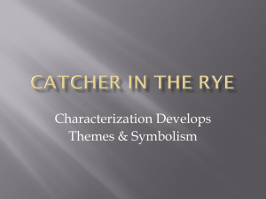 Catcher in the Rye: Character, Themes, Symbolism Analysis
