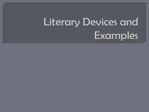 Literary Devices