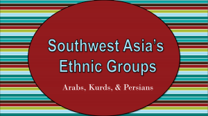 Arabs, Persians, Kurds - Effingham County Schools