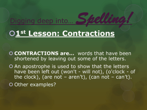 Spelling! - WordPress.com