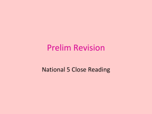 Prelim Revision