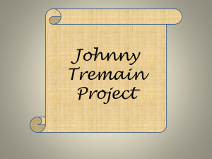 Johnny Tremain Project