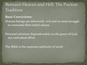 Puritan Tradition: Beliefs, Literature, and Great Awakening