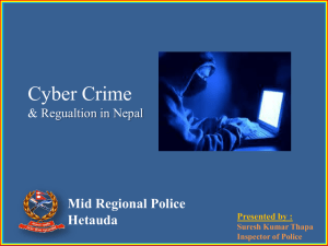 What is Cyber Crime