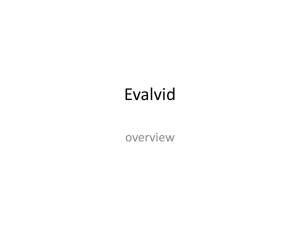 Evalvid