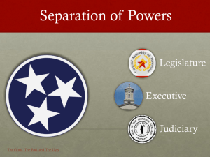 IOC Seperation of Powers Presentation Historical Portion