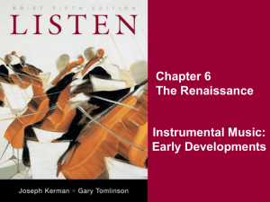 Instrumental Music - Bedford/St. Martin`s