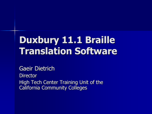 02A DBT 11 - Accessing Higher Ground