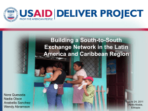 South-South Exchange Network in Latin America & Caribbean