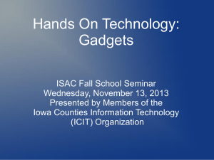 Smartphone & Tablet Applications