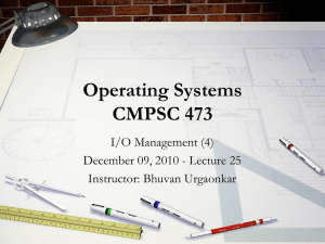 Lectures 25 and 26