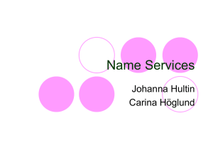 Name Services