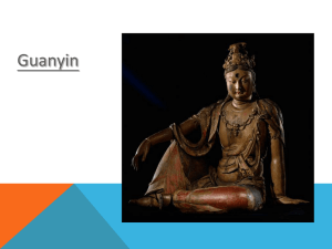 AVALOKITESVARA TURNED gUANYIN
